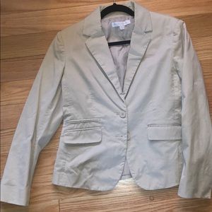 Khaki Blazer New York and Co Size 10
